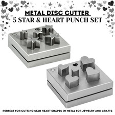 5 Heart & 5 Star Disc Cutter