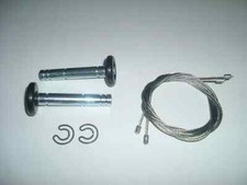 PAIR ANTI DROP ROLLERS Spindles TO SUIT A HENDERSON GARAGE DOOR - PARTS - SPARES