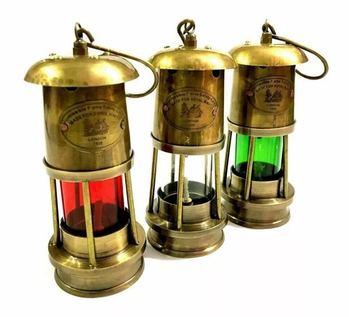 Unit brass oil lamp antique - lamp,