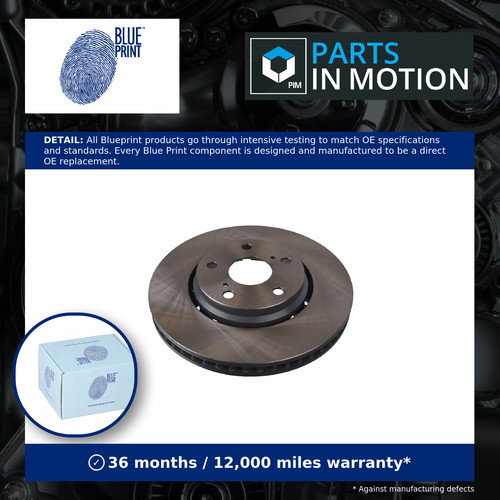 Brake discs pair vented - brake,