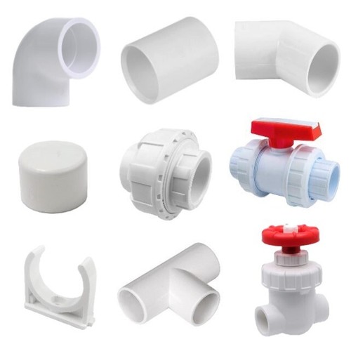 Pvc white metric plumbing - white,