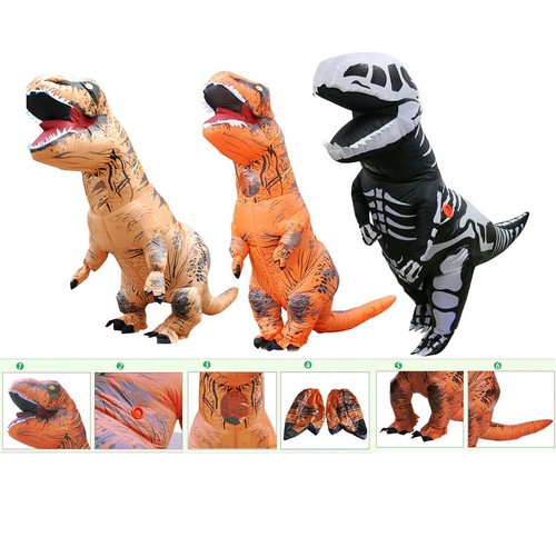 Inflatable dinosaur dino adult - dinosaur,