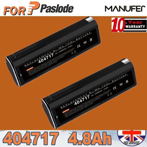 8ah 404717 battery - 2x, 4.8ah