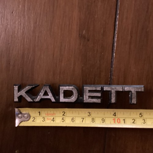 Opel kadett car badge - kadett,