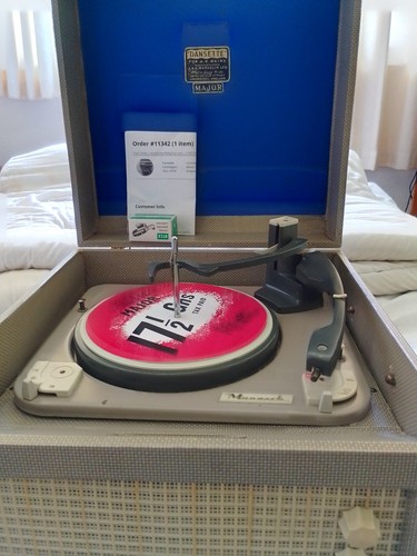 Vintage dansette major - major, record