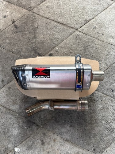 Black widow exhaust silencer - widow,