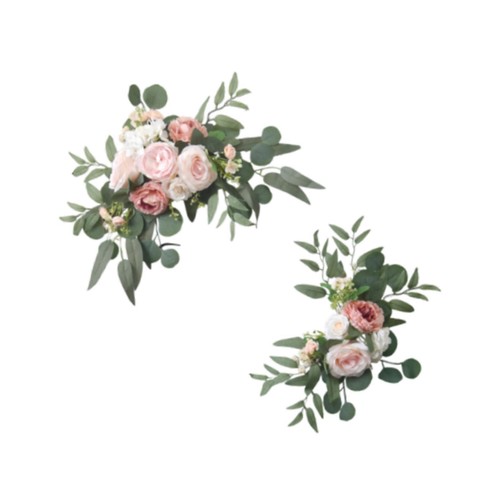 Wedding arch flowers - 2x,