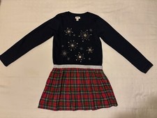 Hatley  Tartan Star Dress 10 Years 