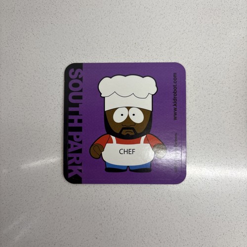 Chef sticker card only - chef, •