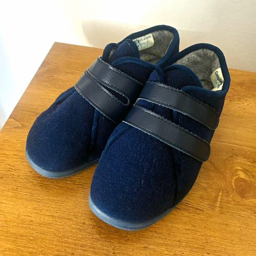 Cosyfeet women navy double - cosyfeet,