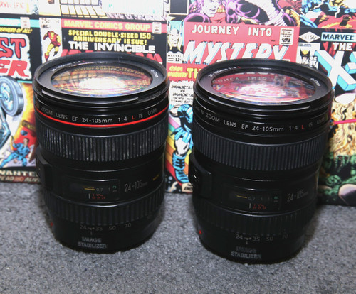 Two canon 105mm 4l usm - two, f/4l