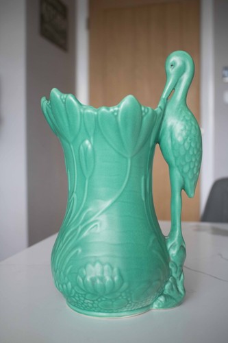 Ceramic sylvac stork - sylvac,