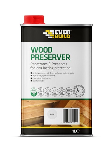 Clear wood preserver everbuild - preserver,
