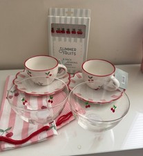 Summer Fruits Embossed Cherry