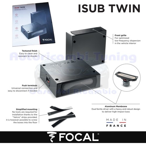 Focal isub twin - twin, of