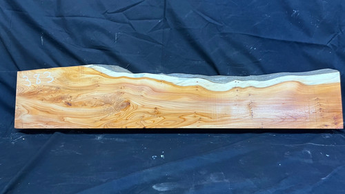 Hardwood yew mantle - hardwood, piece