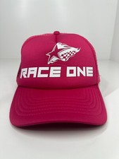 Race One Surf Ski cap hat trucker pink adjustable one size fit most Vaikobi