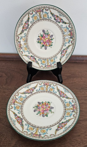 Two wedgwood ventnor saucers - two,