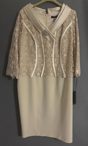 Veni infantino dress - veni, almond