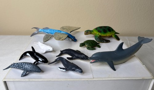 Safari ltd ocean figures lot - safari,