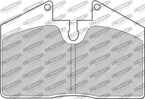 Brake pads fcp451r - brake, ferodo