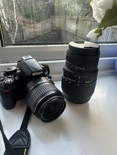 Nikon D3100 DSLR & 55-300mm