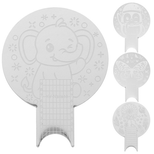 Durable nail stamping plates - nail,