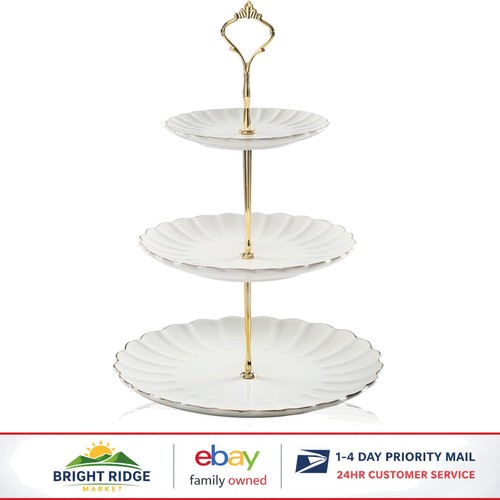 Tier ceramic cake stand - ceramic,