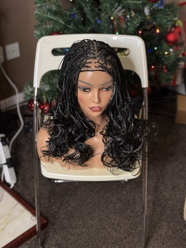 French curl knotless braids - french,