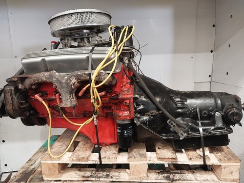 Engine and gearbox - engine, chevrolet