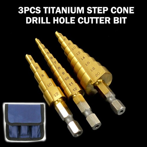 3pcs hss step cone - hss,