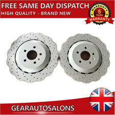 4G Rear Drilled Wavy Brake