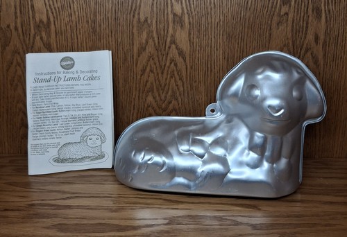 Vtg wilton cast aluminum - cast, lamb