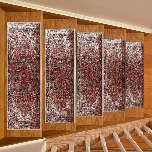 Traditional patterned stair - patterned,