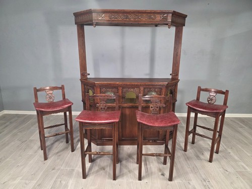 Antique solid oak charm home - oak,
