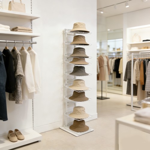Floor standing hat display - floor,