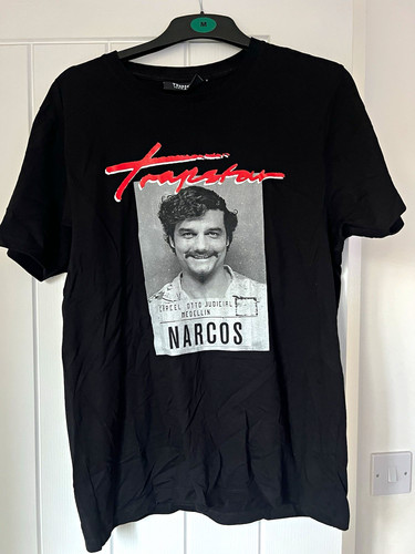 Trapstar narcos black graphic - trapstar,