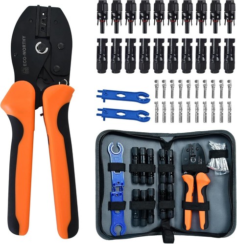 Solar crimper tool - crimper, connector