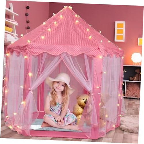Princess tent with led star - princess,