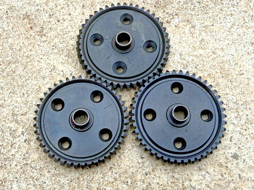 Hard steel center diff spur - hard,