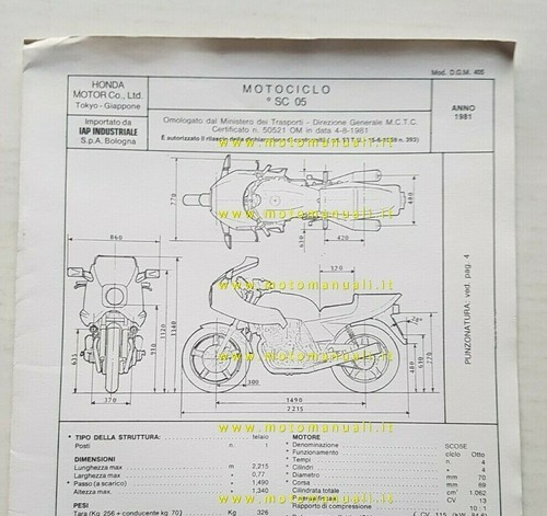 1981 honda 1100 genuine - cb,