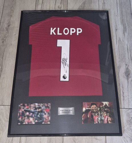 Signed football shirt klopp - signed, shirt.
