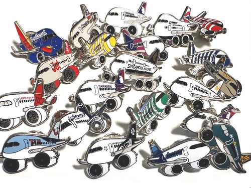 Chubby airplane pin lots - chubby,