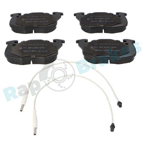 Front brake pad set - brake, disc