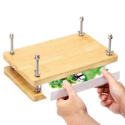 Wooden book press - wooden,