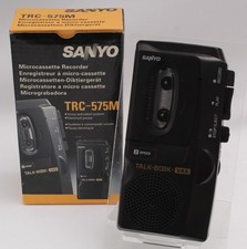 Sanyo Voice Activated Handheld Microcassette Recorder - TRC-575M (U)