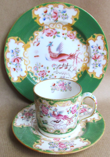 Mintons green cockatrice - green,