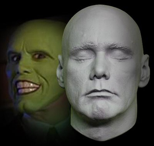 Jim carrey life mask - jim, 1:1