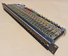 Mosses & Mitchell B Gauge 1/4" (6.35mm) Jack Socket Patch Panel, 2x24 1U 19"