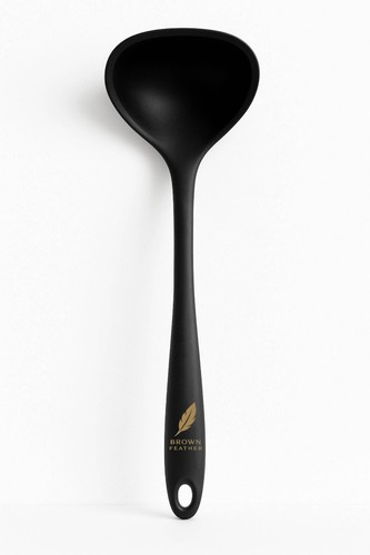 Silicone soup ladle spatula - soup,